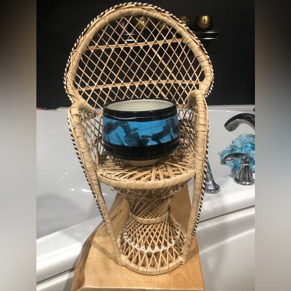 Mini wicker peacock chair - Picture 6 of 8